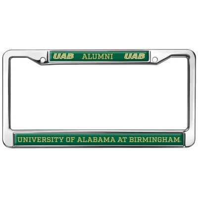 Alabama at Birmingham Alumni Full Size Standard License Plate Metal Frame