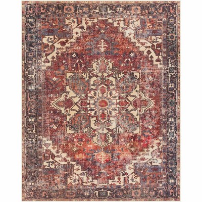 Hauteloom Bondville Vintage Flat Pile Washable Rug
