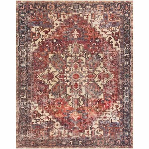 Hauteloom Bondville Vintage Flat Pile Washable Rug - 1 of 4