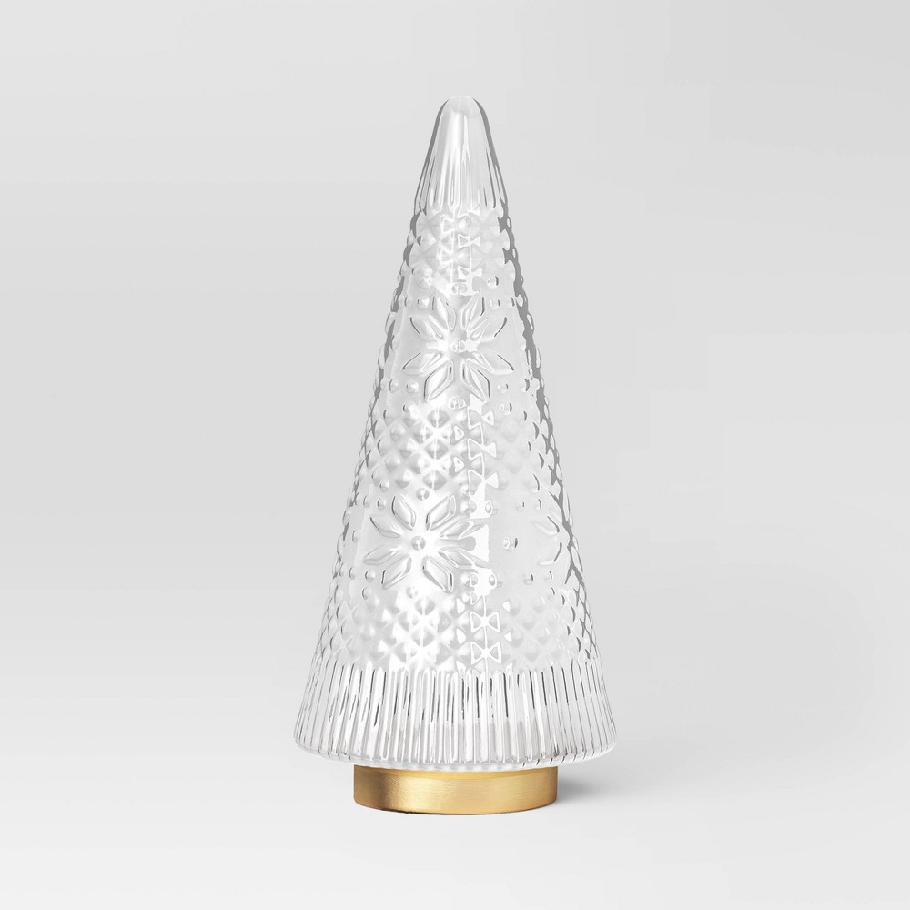 Christmas Large Fair Isle Glass Tree - Threshold™