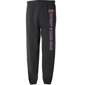 University of Illinois Chicago Official Collegiate Team Logo Jogger Sweatpants - 1 of 4