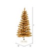 Vickerman Gold Fir Artificial Christmas Tree PreLit - 3 of 3
