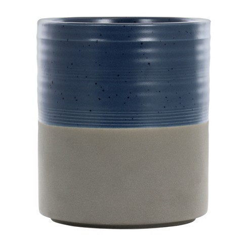 Stoneware Crock Utensil Holder Cream/clay - Hearth & Hand™ With Magnolia :  Target