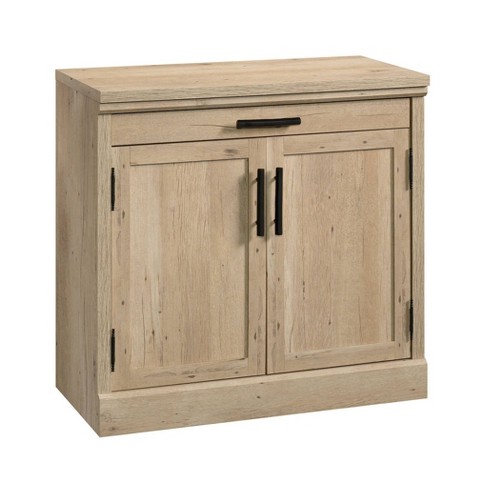 Sauder Aspen Post 2-Door Storage Cabinet in Prime Oak