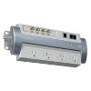 Panamax® M8-AV Power Conditioner and Surge Protector, 8 Outlets with Telephone and Coax, 6-Ft. Cord, Gray - 2 of 4