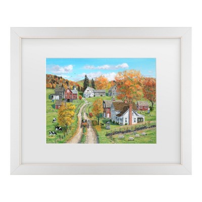 Trademark Fine Art - Bob Fair Harvest Time Matted Framed Art - 16x20 ...