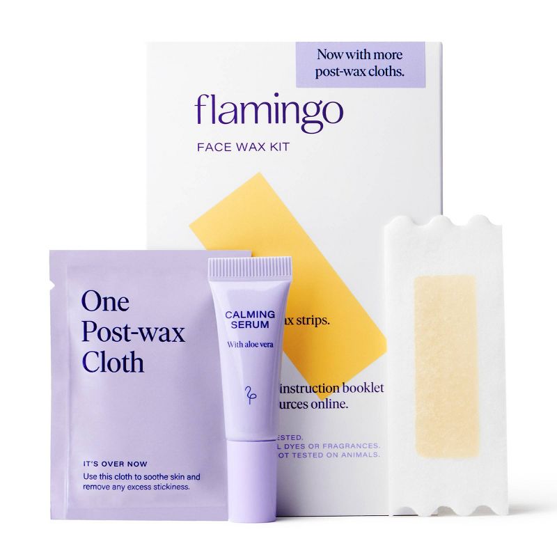 Flamingo Women's Face Wax Kit - 20ct, 3 of 21