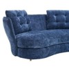 CAVINAS Upholstered Loveseat Sofa, 2-Seat Sofa Couch with Golden Metal Legs, for Living Room, Bedroom, Apartment - 3 of 4