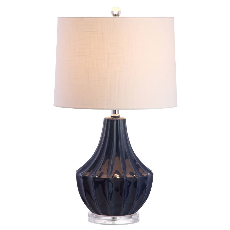 24.5" Ceramic Dallas Table Lamp (Includes Energy Efficient Light Bulb) - JONATHAN Y, 1 of 6