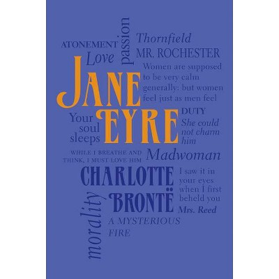 Jane Eyre - (Word Cloud Classics) by  Charlotte Brontë (Paperback)