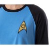 Star Trek Original Series Women's Juniors Raglan Sleep Shirt Nightgown - 2 of 4