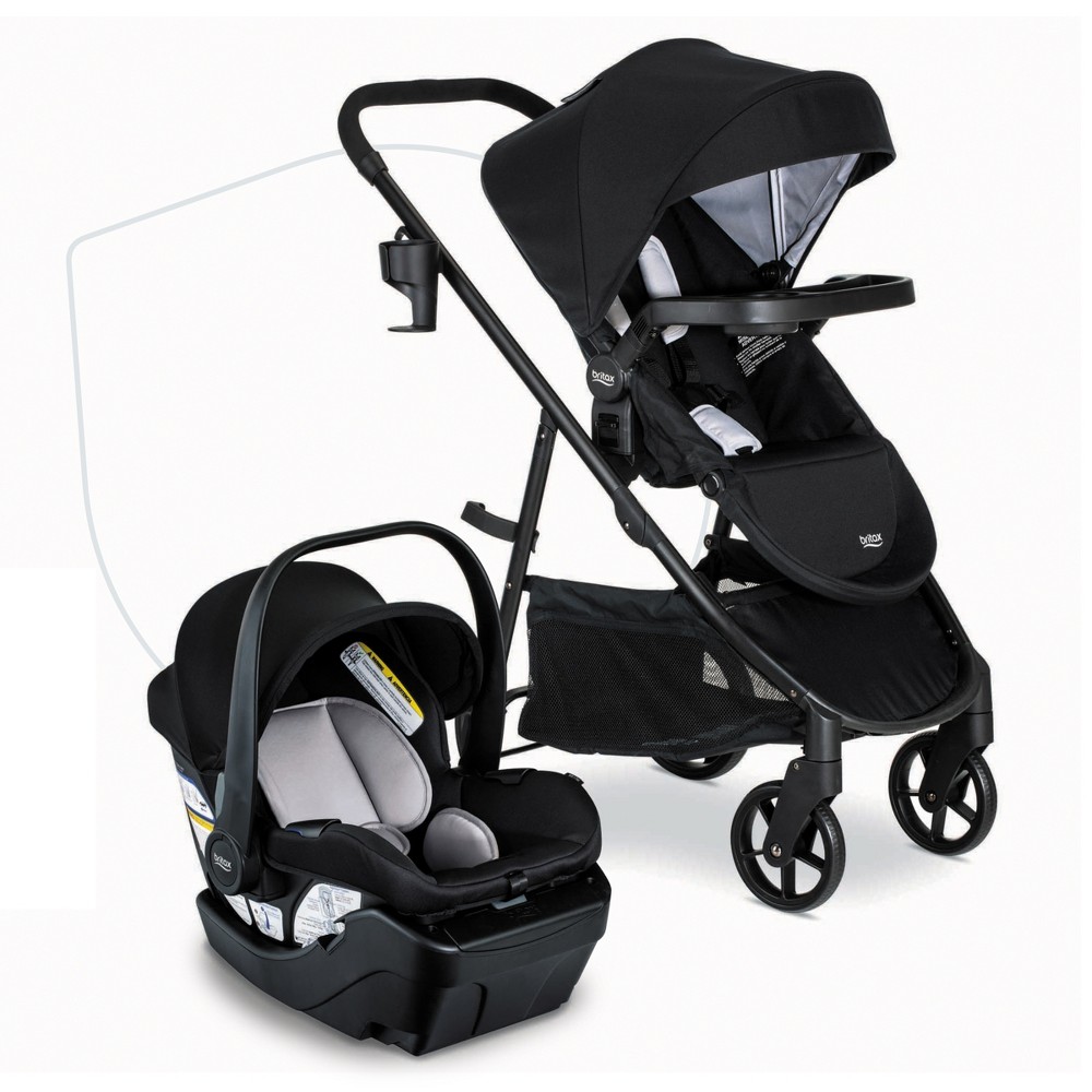 Photos - Pushchair Accessories Britax Romer Britax Willow Brook Baby Travel System with Infant Car Seat and Stroller  