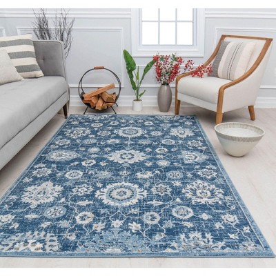 Rugs America Silas Abstract Vintage Area Rug : Target