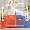 Heated Blanket, Tie Dye Heating Blanket for Bedding, With 5 Heat Settings, Fast Heating, Soft and Comfy, Machine Washable - 4 of 4