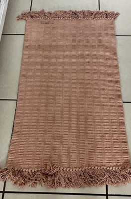 20x32 Square Tufted Bath Rug Clay Pink - Threshold™