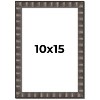 PosterPalooza | Photo Size Deco Black Picture Frame - UV Acrylic, Foam Board Backing, Hanging Hardware - 2 of 4