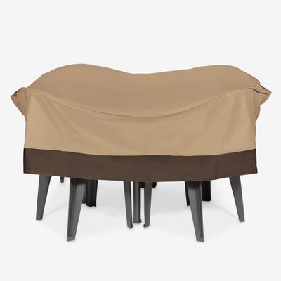 BrylaneHome Outdoor Round Table And Chair Cover