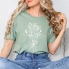 Simply Sage Market Women's Bouquet With Ribbon Short Sleeve Graphic Tee - 2 of 4
