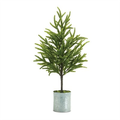 Potted Mini Pine Tree (Set of 2)