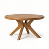 Cross Leg Round Coffee Table (36in x 36in / 910mm x 910mm) - 3 of 4