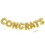 Congrats Script Foil Balloon Gold - Spritz™