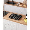 ATTOP Cutlery Drawer Organiser for Kitchen - Adjustable Cutlery Tray for Effortless Utensil Sorting, Versatile Kitchen Storage & Organisation Solution - 3 of 4