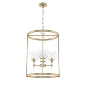 Hunter Fans 18.5" Xidane Ceiling Light Alturas Gold Finish - 4 Bulb Dimmable Pendant for Indoor Glamour - 1 of 1