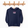 The Juniper Shop SmileyWorld Embroidered Be Kind Turning Smiles Toddler Hoodie - 2 of 3