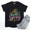 Simply Sage Market Oh Hello Spring Garment Dyed Tee - 3 of 4