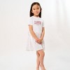 The Juniper Shop Love Vibes Varsity Toddler Graphic Dress - 2 of 3