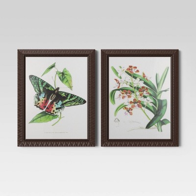 (Set of 2) 16" x 20" Framed Wall Print - Threshold™