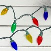 Northlight LED C9 Transparent Christmas Lights - Multi-color - 17' Green Wire - 50ct - 2 of 3