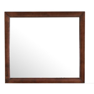 Passion Furniture Marilla 35 in. x 39 in. Modern Rectangle Framed Dresser Mirror - 1 of 4