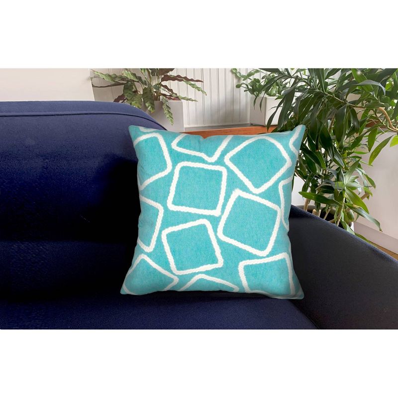 Oversize Shapes Pattern Indoor/Outdoor Throw Pillow - Liora Manne, 3 of 5