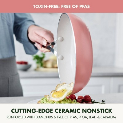 GreenPan Nova 8" Coral Ceramic Nonstick Aluminum Fry Pan