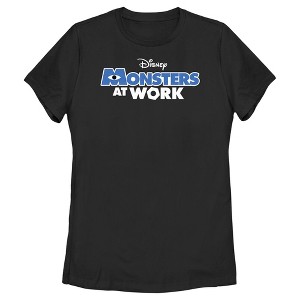 Women's Monsters at Work Classic Logo Tee T-Shirt - 1 of 4