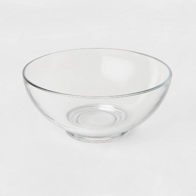 large glass bowl