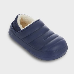 FOAMWALK Boy's and Toddler Boy's Fur Lined Clog with Faux Shearling Lining, Fall Indoor and Outdoor Clogs Boys/Toddler - 1 of 4
