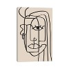 iCanvas Woman Portrait Line by Nikki Canvas Print Wall Art - 2 of 3