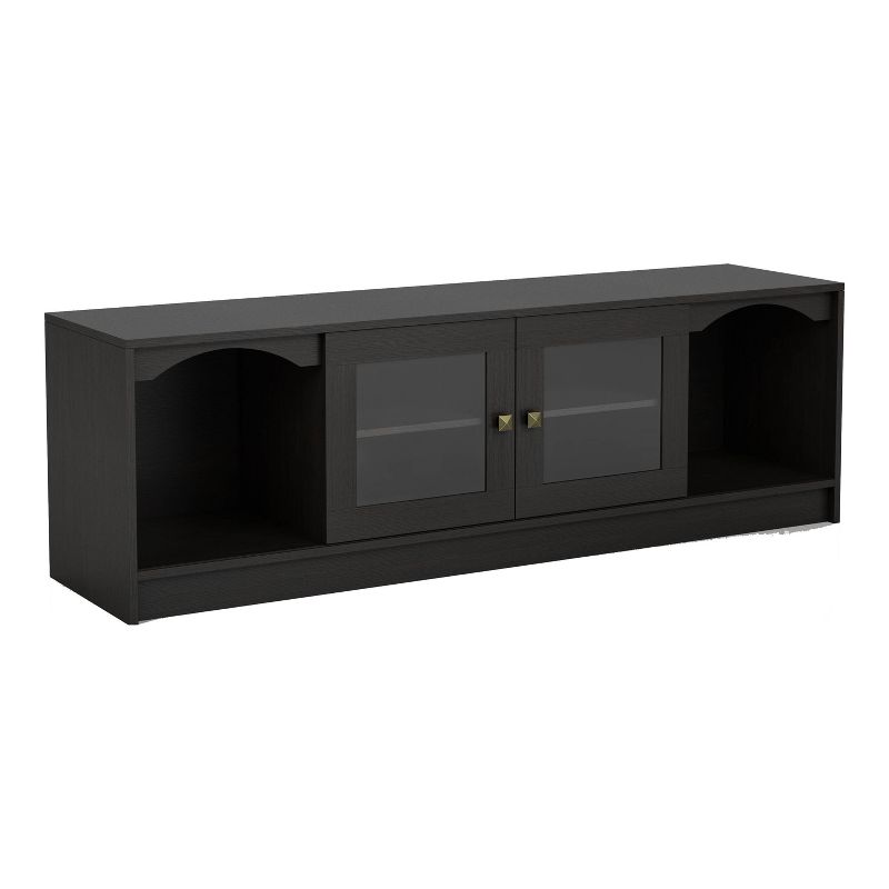 24/7 Shop At Home Jenny Modern TV Stand for TVs up to 70&#34; Espresso, 1 of 14