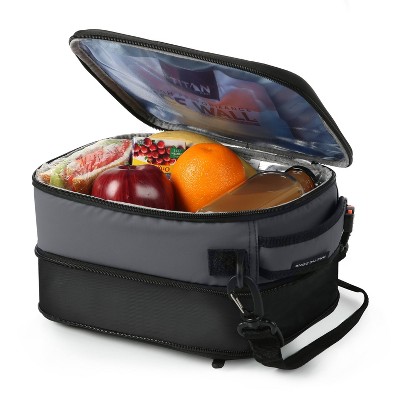 Titan by Arctic Zone Fridge Cold Upright Expandable Classic Molded Lunch Bag with Ice Walls