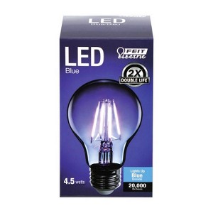 Feit Electric Filament A19 E26 (Medium) LED Bulb Blue 30 Watt Equivalence 1 pk - 1 of 1
