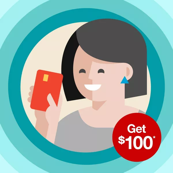 Get $100
