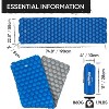 POWERLIX Ultralight Sleeping Pad with Inflating Bag, Compact Hiking & Camping Mat - 2 of 4