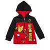 Marvel Spider-Man Captain America Hulk Black Panther Miles Morales Venom Iron Man Half Zip Hoodie Toddler to Little Kid - 2 of 4