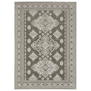 Oriental Weavers Intrigue INT06 Grey/ Grey Indoor Area Rug - 5'3" x 7'6" - 1 of 4