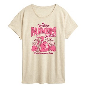 Women's - Strawberry Shortcake - Farmers Market Short Sleeve Graphic T-Shirt - 1 of 3