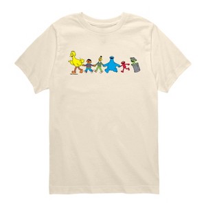 Boys' - Sesame Street - SS Group Short Sleeve Graphic T-Shirt - 1 of 3
