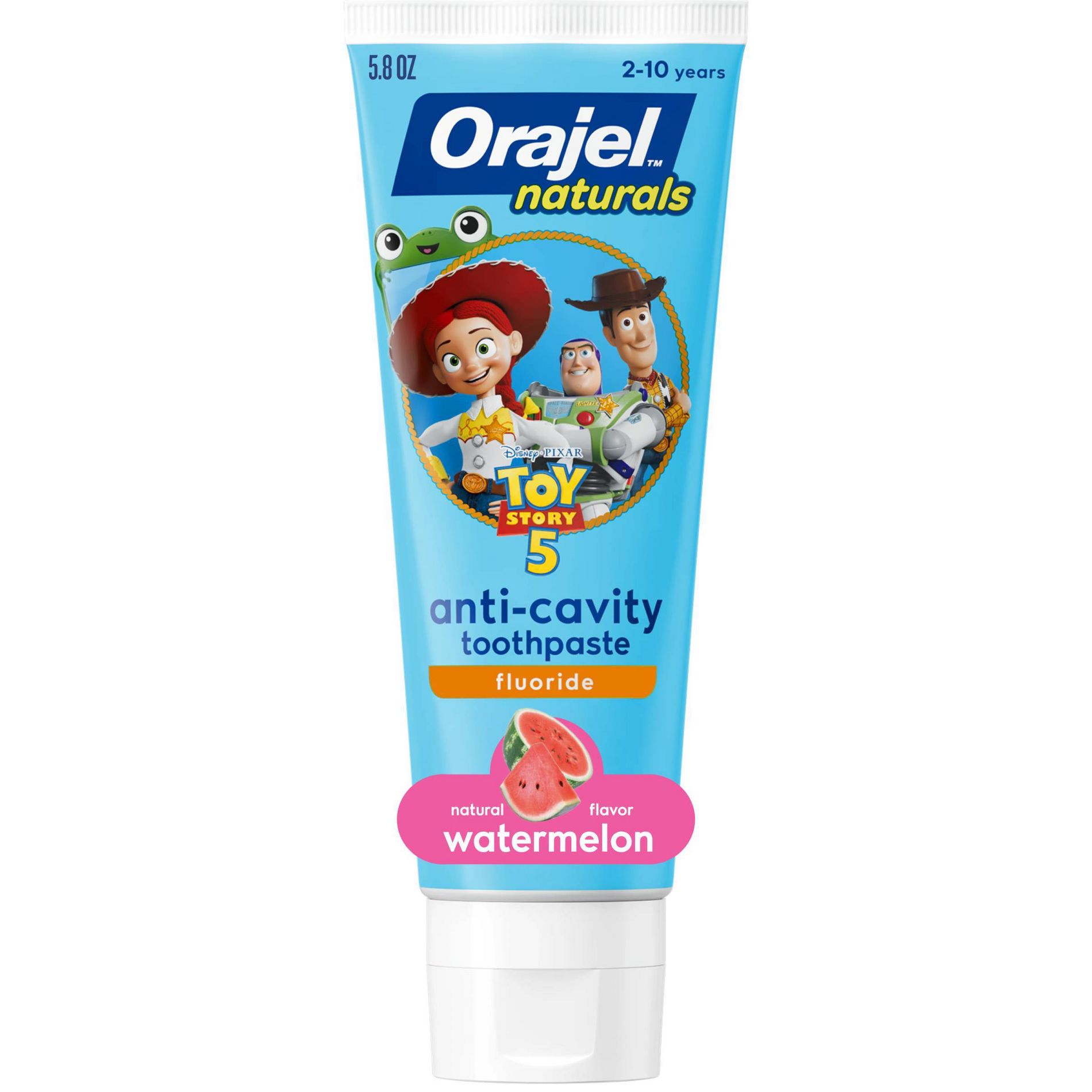 Orajel Kids' Toy Story Fluoride Toothpaste - Watermelon - 5.8oz