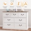 Coucheta 47.2" 7-Drawer Dresser - Wooden Chest with Large Storage, Organizer for Bedroom/Closet/Living Room - 4 of 4
